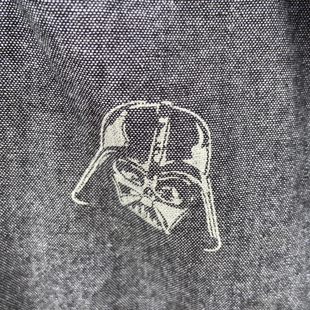 Authentic Star Wars Darth Vader Button Down Men’s Size Small Boys Large … - Picture 4 of 11